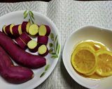 さつまいもの蜂蜜レモン煮♪作り方1写真