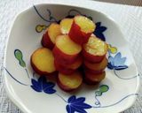 さつまいもの蜂蜜レモン煮♪作り方3写真
