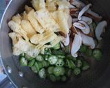 トロねば♪オクラと椎茸のお味噌汁♪作り方2写真