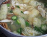 トロねば♪オクラと椎茸のお味噌汁♪作り方4写真