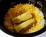 【ほっこり甘うま】とうもろこしご飯作り方5写真
