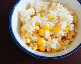 【ほっこり甘うま】とうもろこしご飯作り方6写真