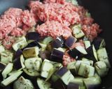 10分で丼！なすと豚ミンチの味噌焼き丼！作り方4写真
