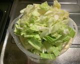 キャベツの油炒め作り方1写真
