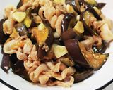 茄子と豚肉のニンニクオイスター炒め♪作り方4写真