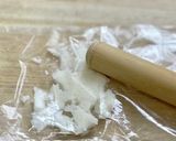 餅天入り＊叩きとろろおろしそば作り方1写真