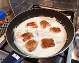 フリカッセ(鶏肉のクリーム煮)作り方7写真
