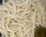 手抜き釜玉うどん作り方2写真