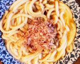 手抜き釜玉うどん作り方3写真