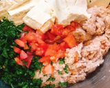 歯痛メニュー　柔らか野菜の肉詰め作り方5写真