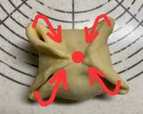 可愛いクリームチーズあんぱん作り方5写真