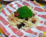 冷やしオリーブ梅かつお節うどん♪作り方8写真