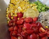夏野菜たっぷり冷やしうどん作り方1写真