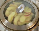 ＜親子レシピ＞りんごの甘煮　アイス添え作り方4写真