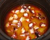 麻婆豆腐の素で簡単♪中華風たこ飯♪作り方2写真