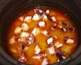 麻婆豆腐の素で簡単♪中華風たこ飯♪作り方2写真