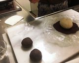 ♡フワフワチョコメロンパン♡作り方13写真