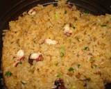 麻婆豆腐の素で簡単♪中華風たこ飯♪作り方4写真