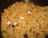 麻婆豆腐の素で簡単♪中華風たこ飯♪作り方4写真