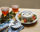 レアチーズクリームの＊ポッチャマケーキ作り方9写真