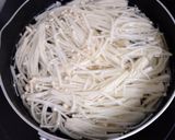 茹でエノキの梅おかか和え作り方2写真