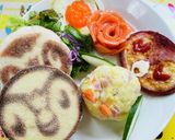 海でこんがり☆ポッチャマフィン！？！作り方10写真