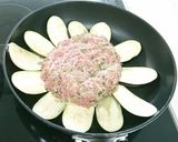 フライパンで簡単☆ナス包み蒸し餃子♪作り方5写真