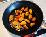 かぼちゃとカッテージチーズのホットサラダ作り方4写真