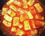 辛味をおさえた豆腐のチリソース作り方4写真