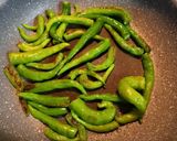 甘長唐辛子の焼きびたし！作り方1写真