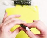 コロンと可愛いトトロ海苔巻き❁*·⑅作り方8写真