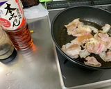 簡単！お手軽　豚キムチ　ネギのっけ盛り作り方2写真