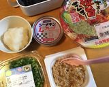 ツナ納豆キムチと大根おろしのスパゲティ作り方4写真