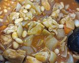 大豆と鶏のカレー煮込み作り方4写真