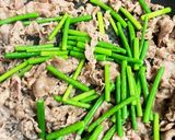 牛肉とにんにくの芽のオイスターソース炒め作り方5写真