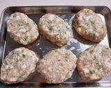 はんぺん入りふんわり鶏つくね☆ポン酢がけ作り方3写真