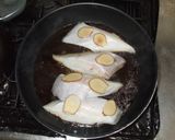 カレイの煮付け♪簡単フライパン夏の食養生作り方4写真
