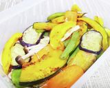 超簡単!夏野菜のカレーマリネそうめん!作り方1写真