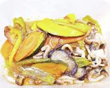 超簡単!夏野菜のカレーマリネそうめん!作り方2写真