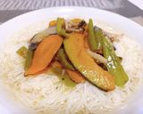 超簡単!夏野菜のカレーマリネそうめん!作り方5写真