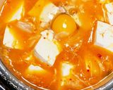 簡単・土鍋で作る豆腐チゲ鍋風作り方8写真
