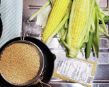 お鍋で簡単！とうもろこし玄米ご飯作り方1写真