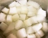簡単冬瓜のそぼろ煮作り方1写真
