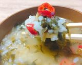 即席なのにめっちゃ美味しい高菜茶漬け作り方3写真