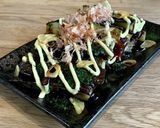 なすのお好み焼き風~温玉添え~作り方4写真