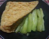 三角厚揚げとハスイモの…炊いたん作り方4写真