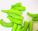 ししとうととジャコの炒め物・炒め煮作り方1写真