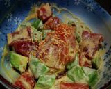 アボカド鮪のマヨ醤油❨(@≧↺≦@)❩ノ作り方2写真