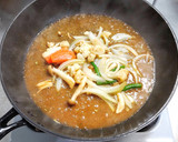 鶏もも肉のしょうが焼き梨ソース仕立て作り方7写真