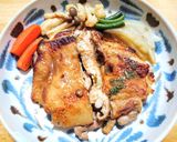 鶏もも肉のしょうが焼き梨ソース仕立て作り方9写真